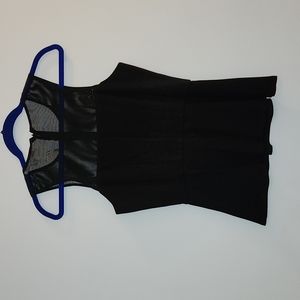 Boston Proper Black Peplum size 8